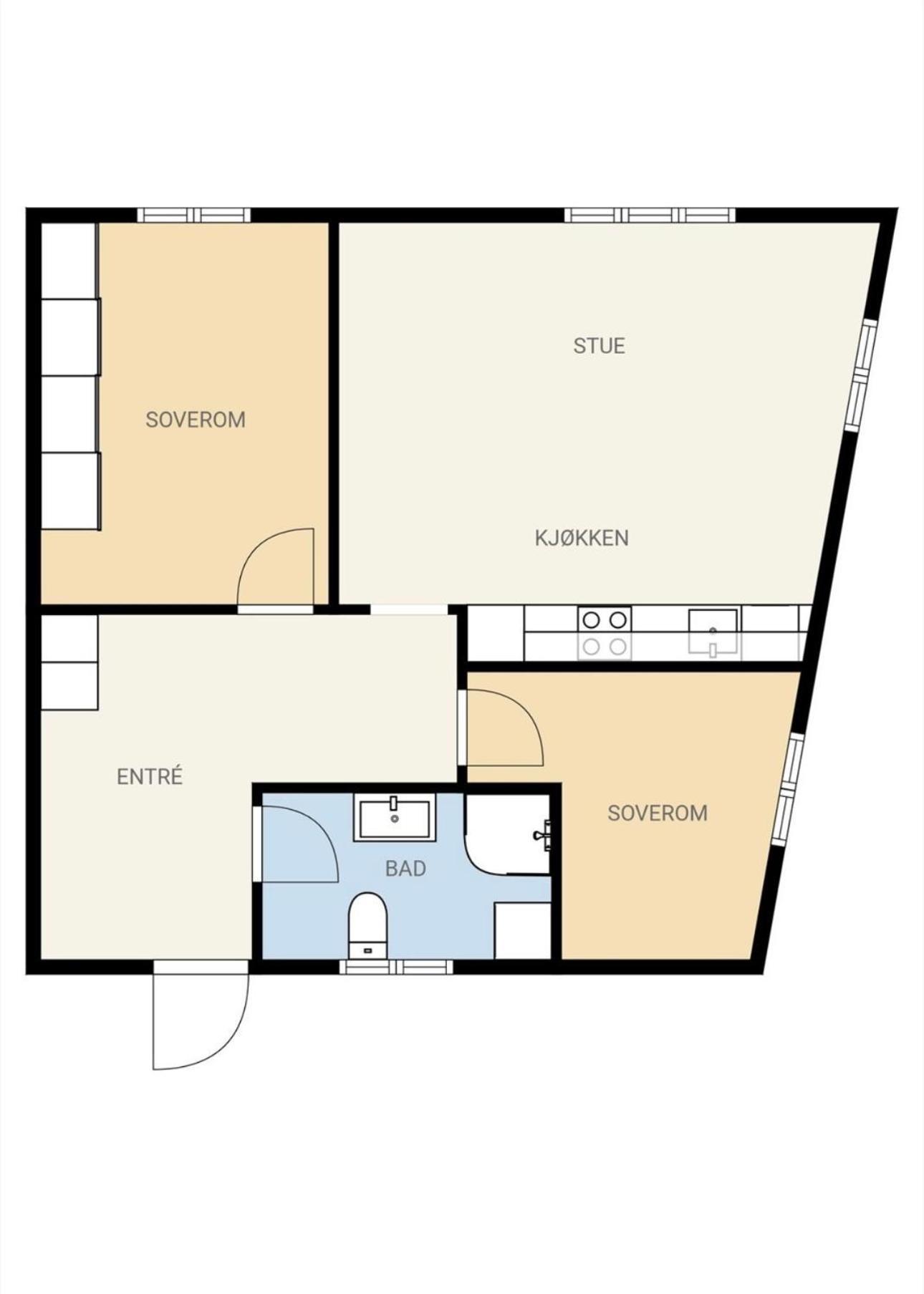 A Place To Stay Stavanger, Apartment 5 - Quality And Free Parking- Buitenkant foto